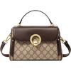 Bag 2025 New Trendy Leather Women's Bag Handbag, Popular Niche Designer Shoulder Bag, Fashion Crossbody Bag
