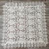 NEW Square Rose Flower Tablecloth Embroidery Dining Table Cover Cloth Kitchen Christmas Wedding Table Decoration and Accessories
