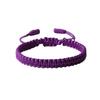Unisex Håndtau Justerbart Håndlaget Flettet Ensfarget Tykt Bruddsikkert Lett Stablebart Armbånd Symbolske Farger