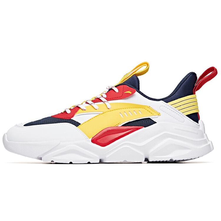 

New ANTA Life Collection Casual Shoes Men s Low top White/Yellow/Red 912038820-2 42