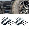 Air Intake Hole Trim 1 Pair Replace Exterior Accessories Practical Car Side Apron Stickers