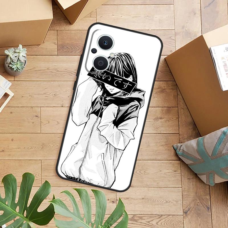Sad Japanese Anime Case For OPPO Reno 14F 13F 12F 10 11 12 13 14 Pro 8T 7 8 Lite OPPO Find X8 X6 X5 X9 Pro Cover