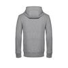 B&C Męska bluza z kapturem i zamkiem błyskawicznym typu King