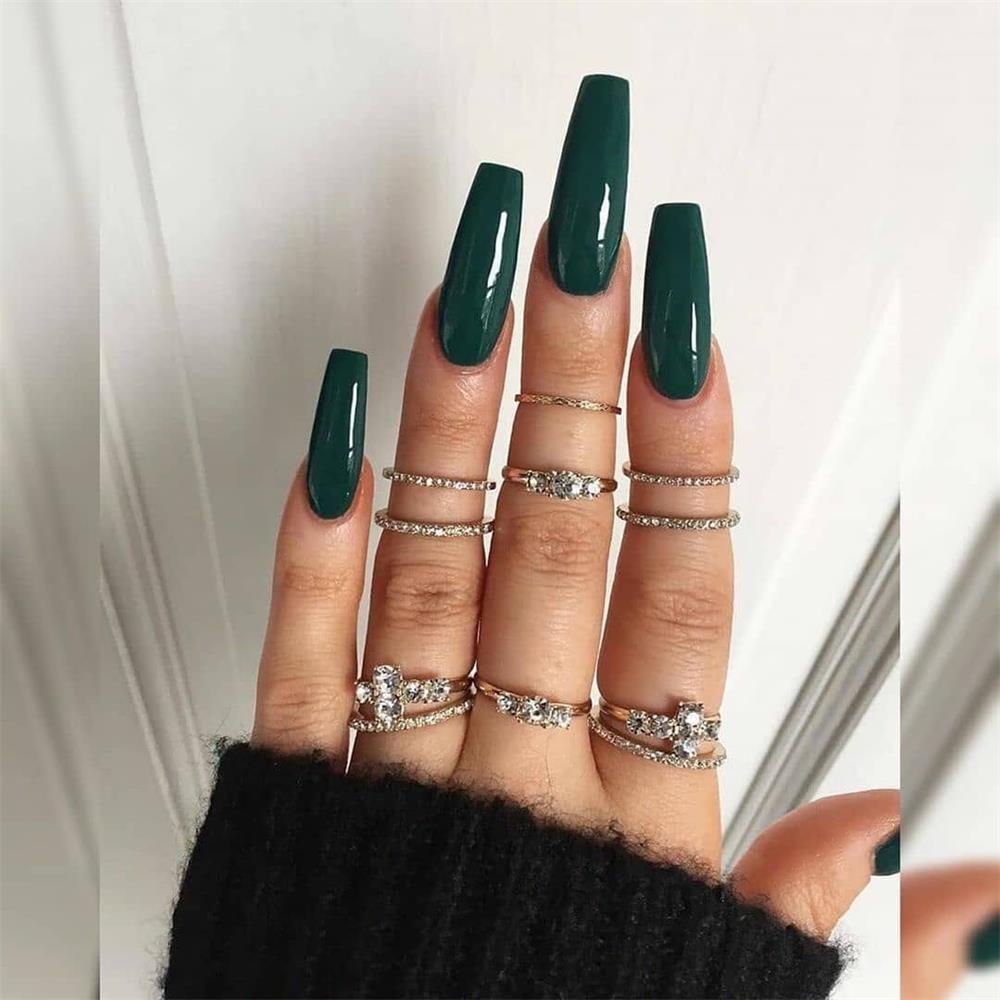 24/100Pcs Candy Color False Nail Tips Full Cover Matte Acrylic Ballerina Fake Nails Tip DIY Beauty Manicure Extension Tools