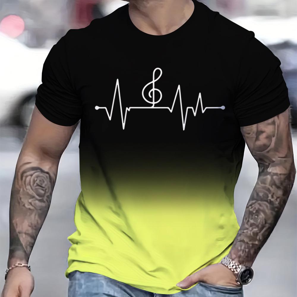 Summer Fashion Short Sleeve T-Shirt 3D Print Tee
