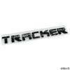 1Pc use on Tracker vehicles customizable English label for the rear cargo compartment door ABS 3D lettering sticker