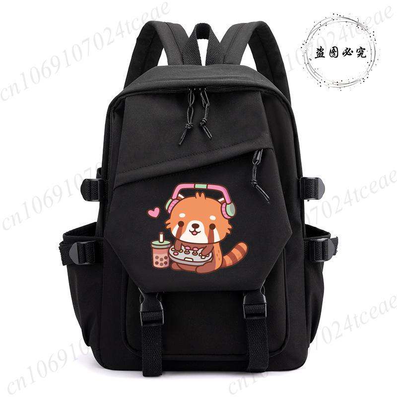 

Милый Полосатый Котенок Чилл Чай с Пузырьками Аниме Котенок Женский Рюкзак USB-Порт Рюкзаки для Путешествий Тренд Рюкзак для Ноутбука Подарок на Снова в Школу