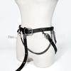 Nordic Viking Style Medieval Thin Leather Chain Belt - Retro Punk Decoration