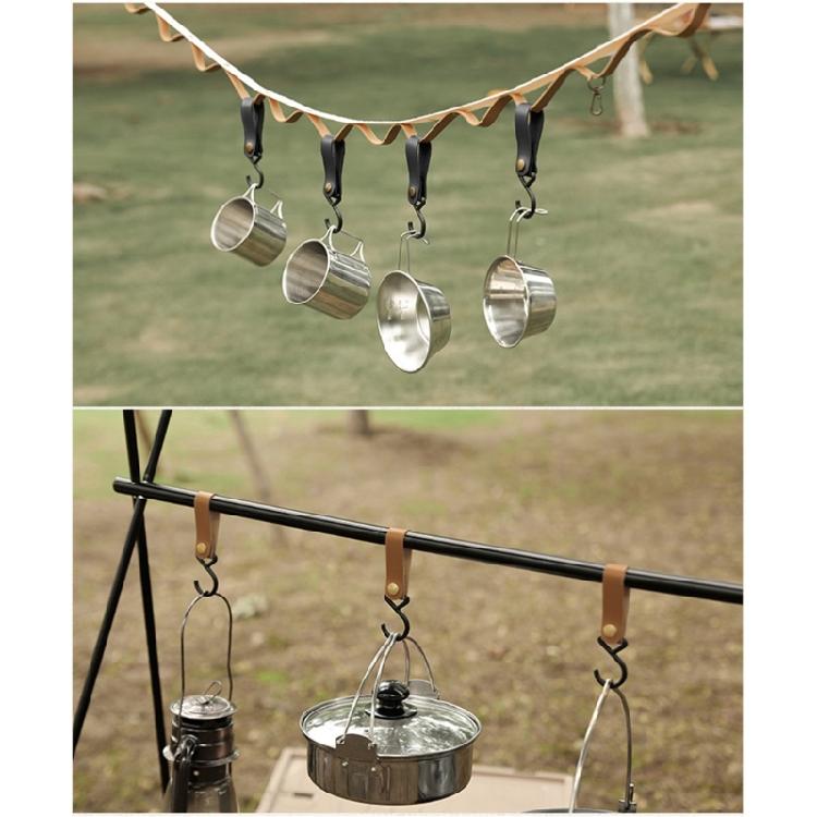 8 Stück/Set Multifunktionaler S-Haken zum Aufhängen, PU S-Haken Ohne Bohren Hängehaken