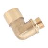 90 Degree Oxygen Sensor Extender M18x1.5 Brass Extension Spacer Adapter Car Accessory