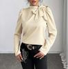 Women's Fashionable Long Sleeve Elegant Commuting And Casual Top