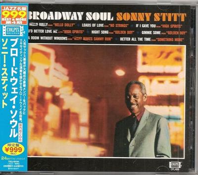 CD SONNY STITT ZOOT SIMS PHIL WOODS  Broadway Soul TOCJ50164 Colpix Records 2011 Japan ObiJazz Used