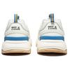 Fila Rayflide Fabric Comfortable Low-Top Lifestyle Sneakers Unisex Sneakers White Blue Yellow 1RM02120E_138