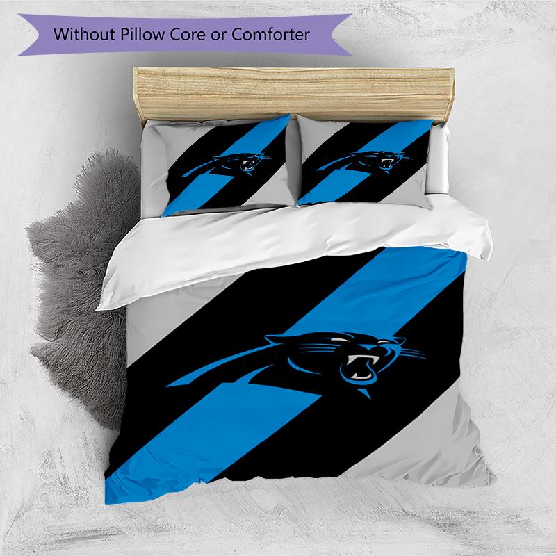 Panther Spirit Design Bed Bedding Set 1 Duvet Cover + 2 Pillowcases Soft Breathable Household Bed Linens