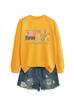 Just One More Chapter: Chic & Versatile Women's Long-Sleeved Sweatshirt