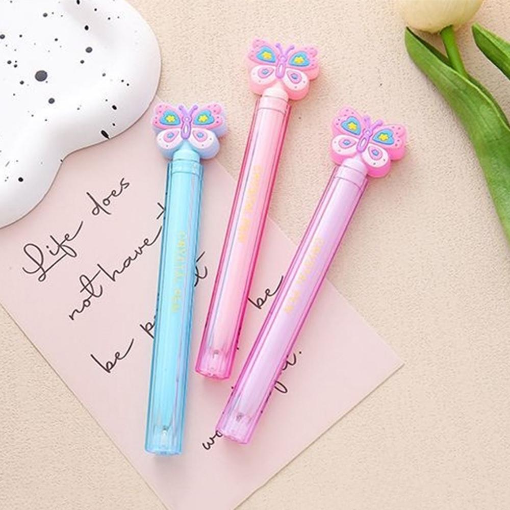 1 Stück Schreibwaren süße Kawaii Schmetterling Gel Stift schöne Schule Officel Supplies Geschenk