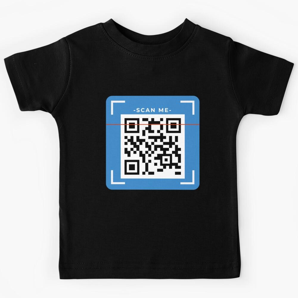 qr code generator- scan me   Kids T-Shirt 120