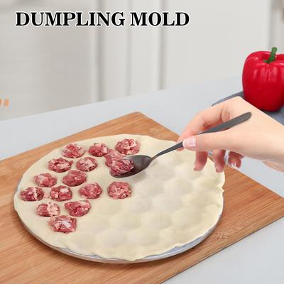 Pelmeni-tillverkare Rysk Dumplingform Maskin Pelmeni Metallform med Deg Ravioli Gör Form för Köksmatlagningsverktyg