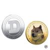 Pozłacany Wow DogeCoin Pozłacany Srebrem Pamiątkowy Wzór Psa Metalowe Monety