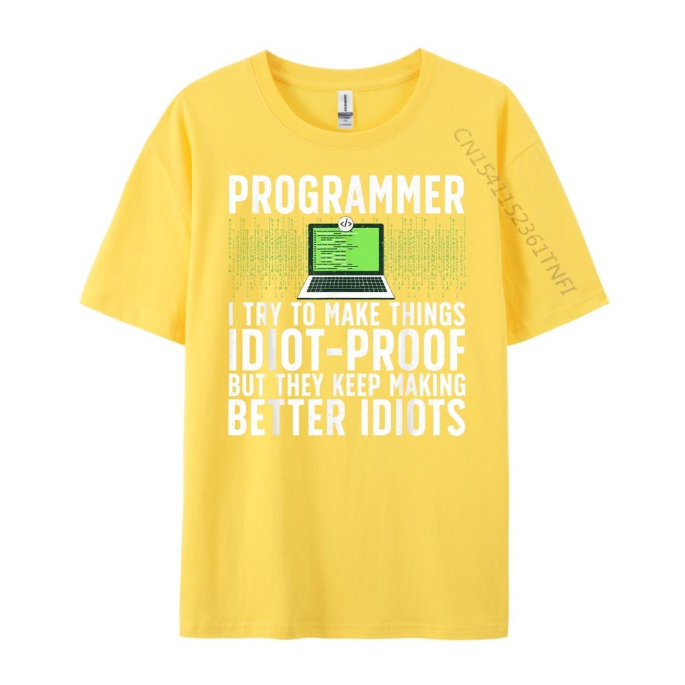 Cool Computer Programmer For Women Science Coding Lovers Plain T Shirts Wholesale Mans Clothes Graphic Tshirts