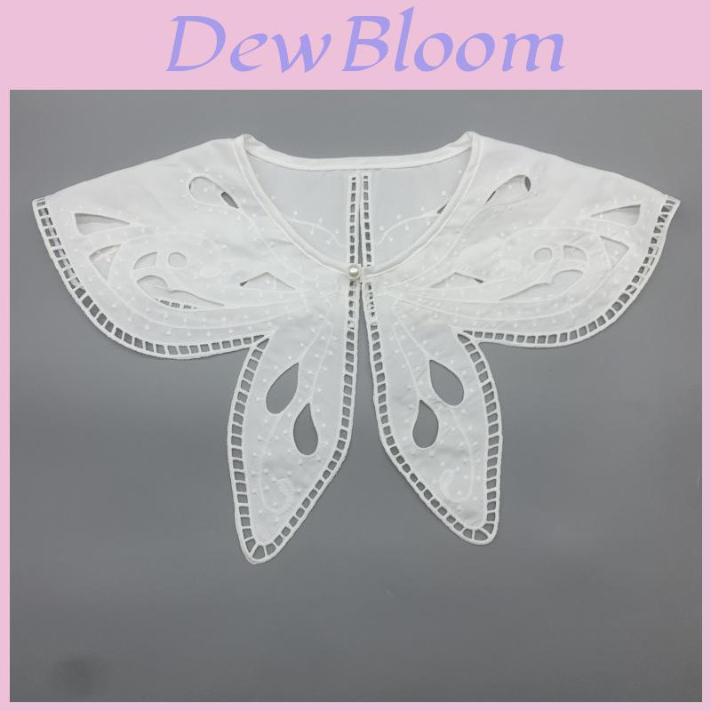 Winter Blouse Accessories With Lace Collar For Adults