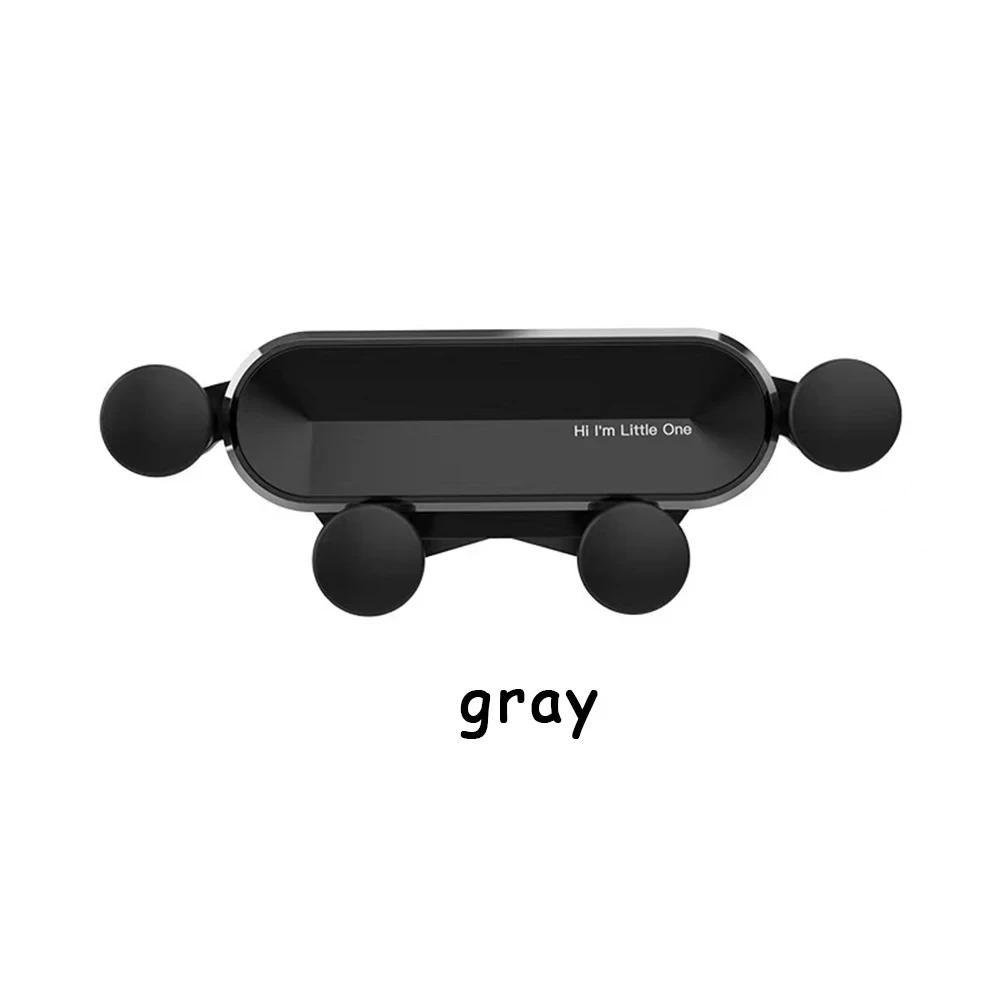 1pc Gravity Car Phone Holder In Car Air Vent Mount Mobile Phone Stand Supports For iPhone Xiaomi Samsung Huawei Cell Car Holder
