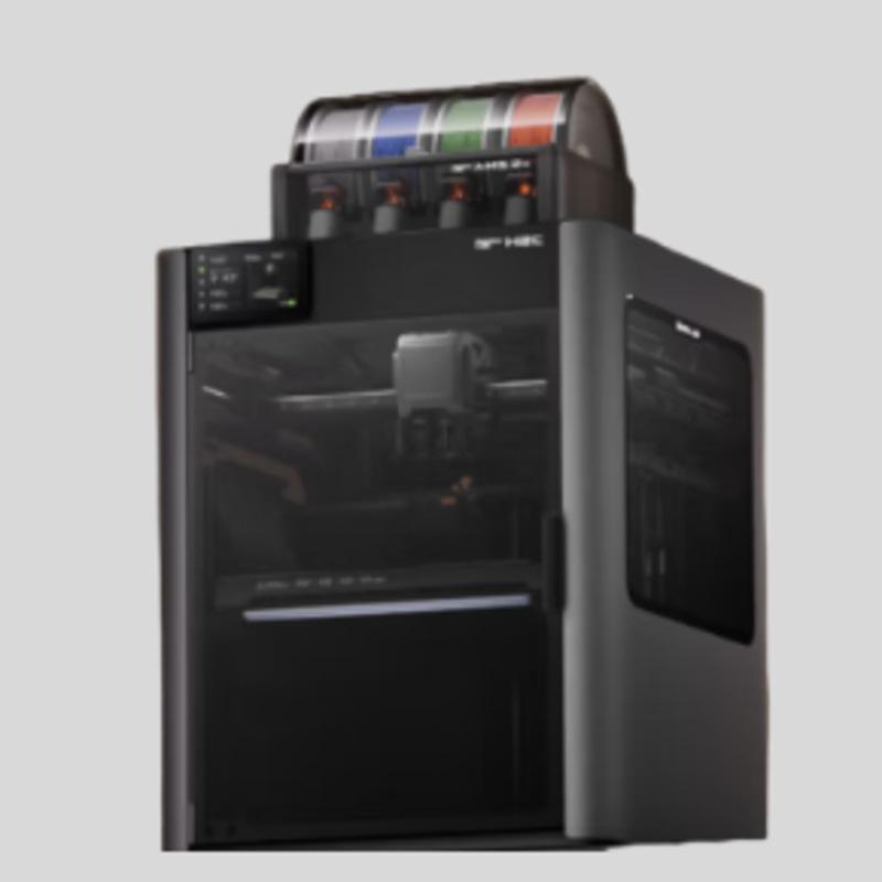 

Bamboo H2C Large Multi-color 3D Printer with 7 Hotend Filament Change Capability - High Precision FDM International Model H2C Multi-color Printing Set Non-laser Version