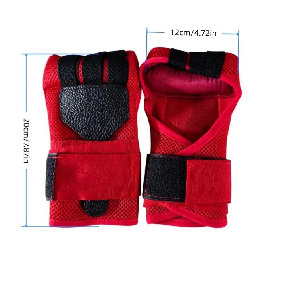 Stoßdämpfender Kampf-Handwickel Polyester Trainingsschutz Enganliegend Boxhandschuhe Sanda