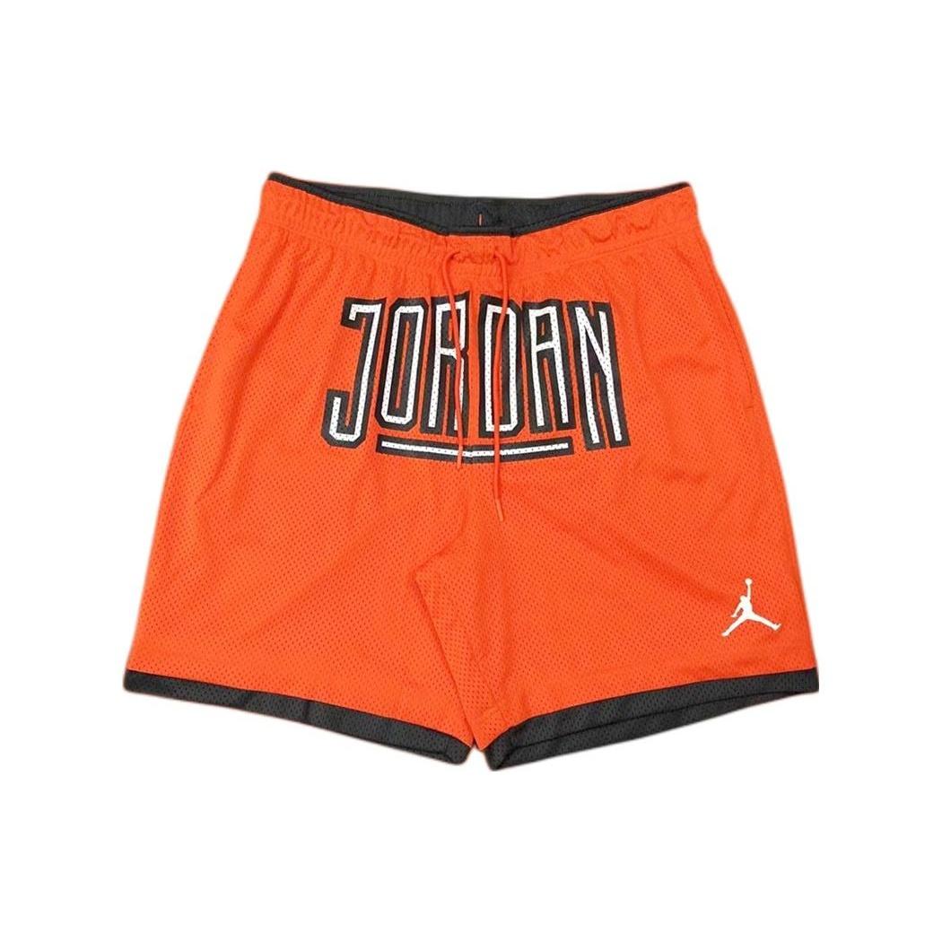 Air Jordan Wordmark Basketball Shorts Orange Men s DX6601-869 XXL