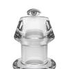 Hollow Anal Plug Transparent Peeping Anal Dilator Vestibular Pull Beads Anal Plug Out Leakage Prevention Liquid Adult Erotic Products