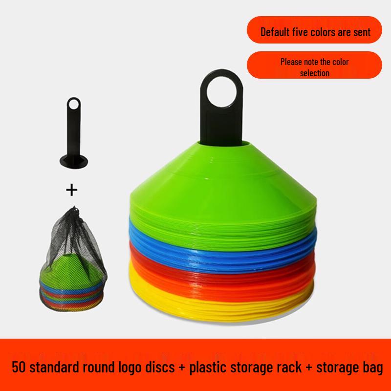 TANCHUAN Soccer Training Marker Cones (50-Pack)