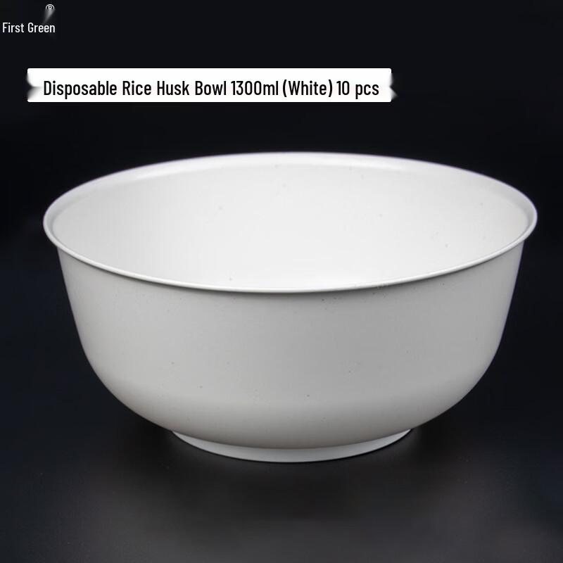 Eco-Friendly Disposable Rice Husk Bowl