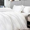 Summer Ice Silk Four-Piece Bed Hat Imitation Tencel Quilt Cover Cool Silk Bed Sheet Washed Silk Quilt Cover
