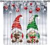 Kids Christmas Nutcracker Curtain Soldier Model Merry Xmas Window Treatments For Bedroom Living Room Snowflakes Winter Reddrapes