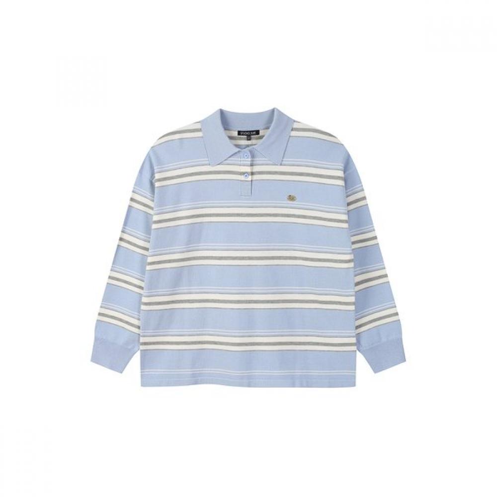 Lap Multi Stripe Collar Knit As1kh268