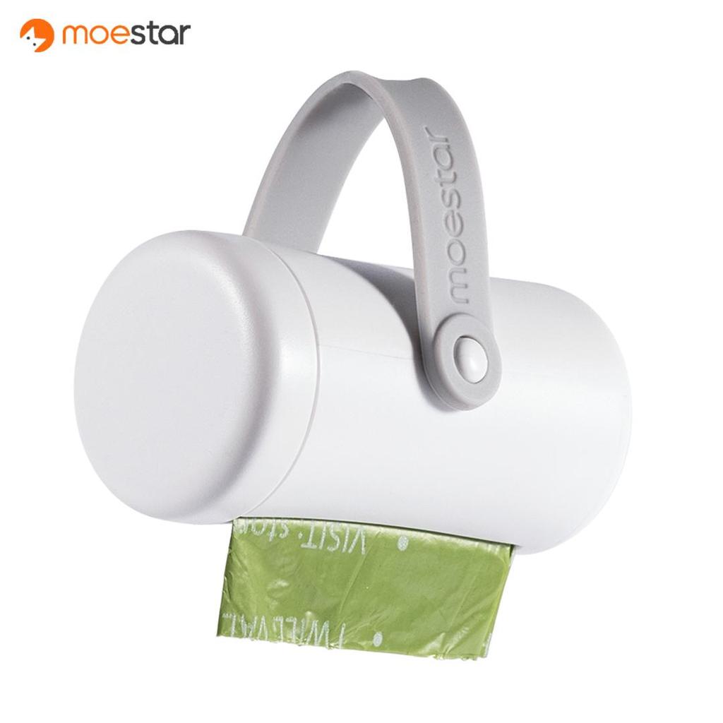 Xiaomi Moestar Pet Poop Picker met 10 zakken/rol Wegwerp hondenafvalzakken met riemclip en doos