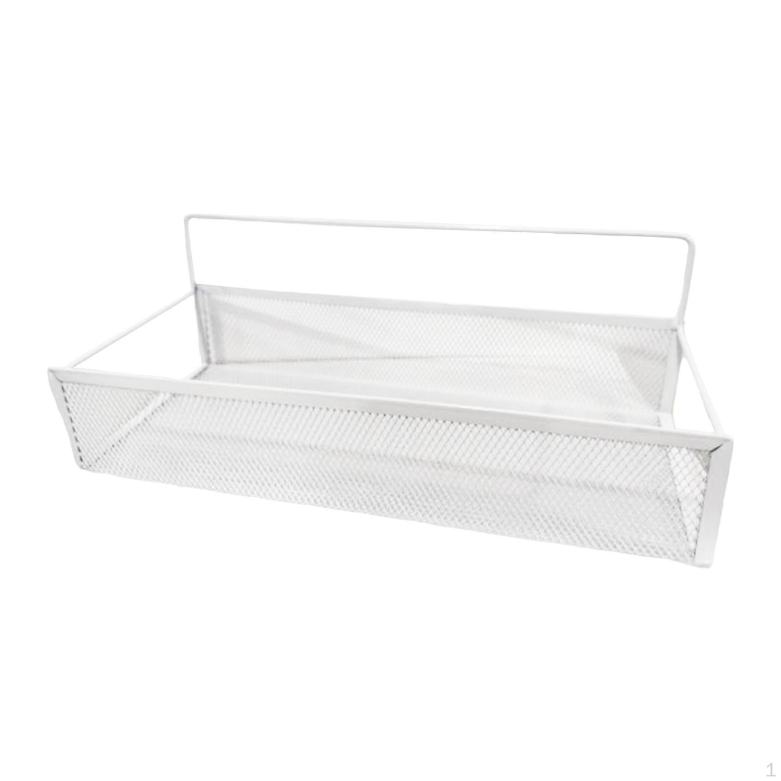

Bathroom Shower Organizer Wall Storage Rack for Cabinet білий