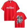 T-shirt Grafica Anime Inuyasha Sesshoumaru Unisex Donna Retrò Anni '90 Cotone Unisex T-shirt Divertenti Cartoni Animati Unisex Uomo Cotone