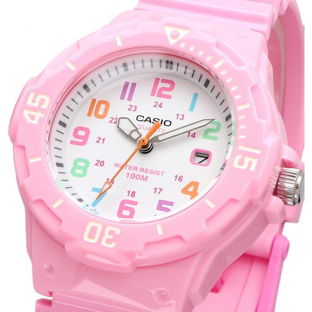 Casio Analog Watch Lrw 200h 4b2v Women Kids Pastel Pink Multi Color