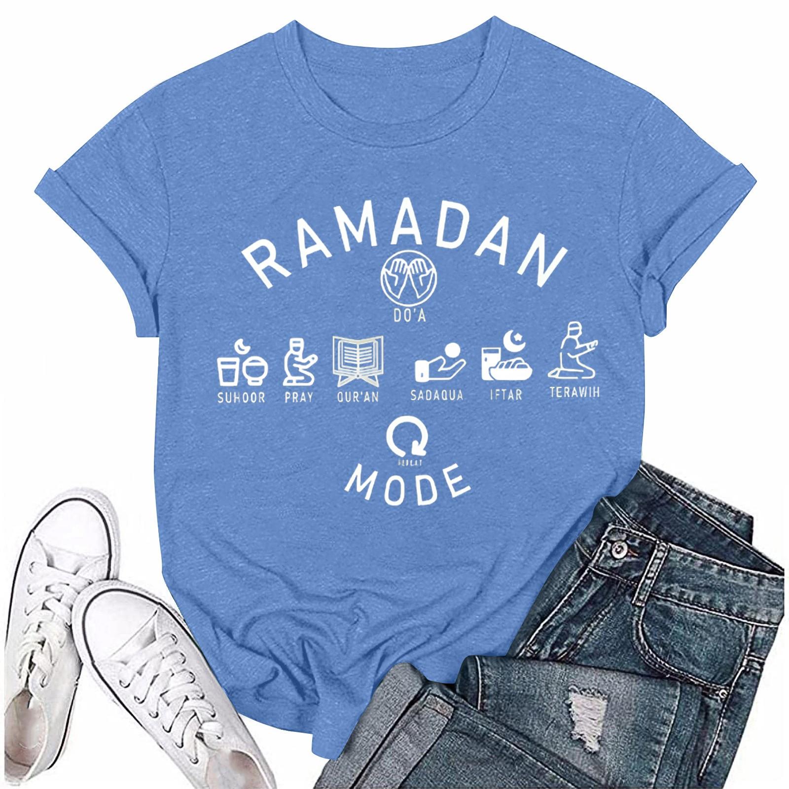 

Женская повседневная свободная футболка с принтом, круглый вырез, пуловер, короткий рукав, топ S тёмно-синий