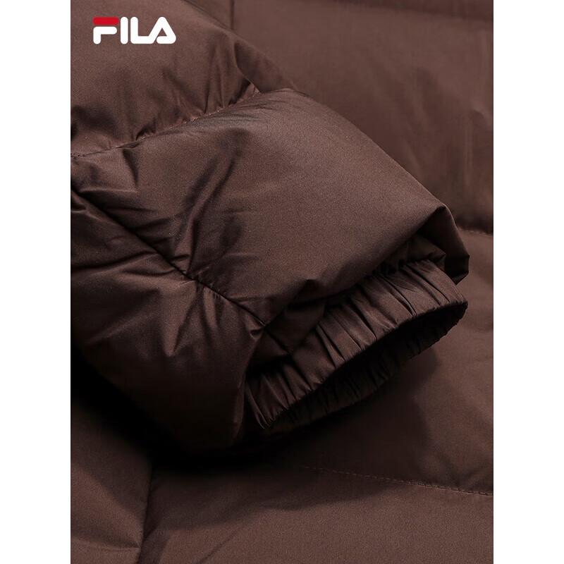 FILA Women's Windproof Water-Repellent Hooded Down Jacket