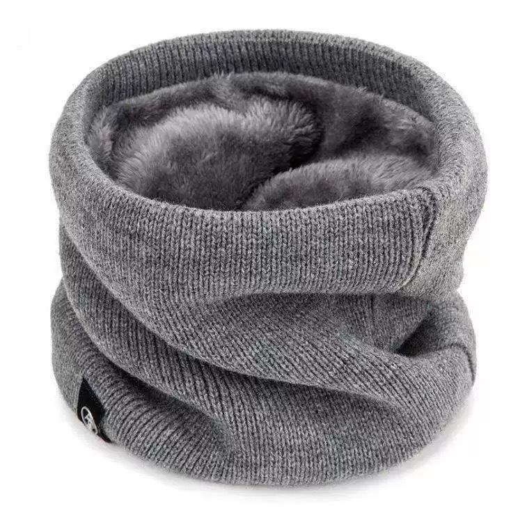 Elderly Grandmother Plus Velvet Rabbit Woolen Hat Middle Aged and Elderly Warm Hat  Thickened Knitted Cotton Hat