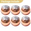 6/12Pcs Mercury Votive Tealight Glass Candle Holder Wishing Candlestick Birthday Party Home Wedding Table Centerpiece Decoration