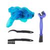 Portable Mountain Bike Chain Cleaner & Maintenance Brush Kit