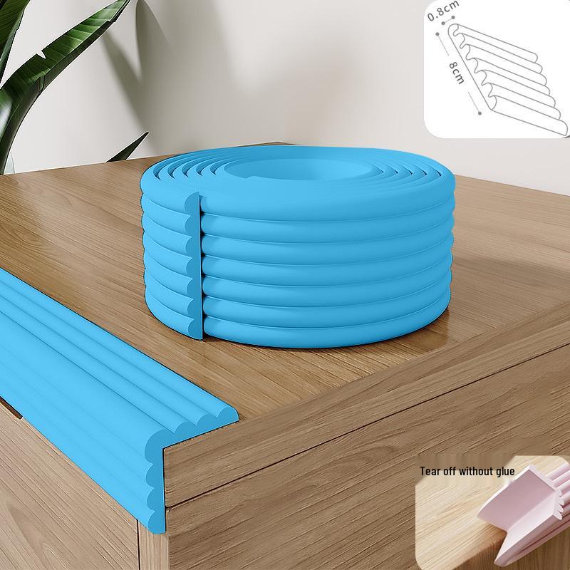 Soft Foam Edge and Corner Anti-Collision Protection Strip for Table, Window, Door, and Sill