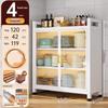 Shengbei Multipurpose 4-Tier Kitchen Sideboard Cabinet