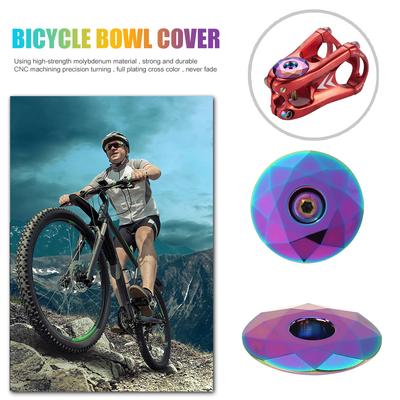 Mountain Bike Head Parts Top Cap Stem Cover Headset Top Cap Cycling Accessory