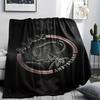AFC Ajax Printed Flannel Blanket, soft throw for bedroom sofa, washable, fan merchandise, great gift.