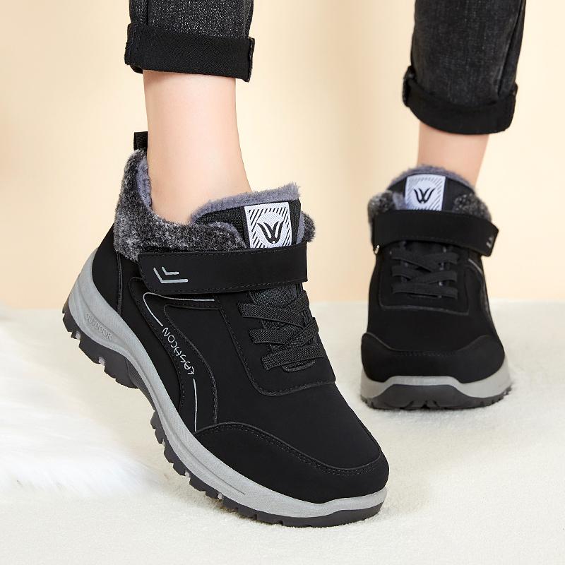 Fashion Women'S New Winter Hiking And Mountaineering Snow Boots Thick And Warm Work Cotton Boots Versatile And Comfortable Sports Boots