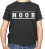 NOOB Kids T-Shirt - Newbie - Geek - Nerd - Game - Gaming